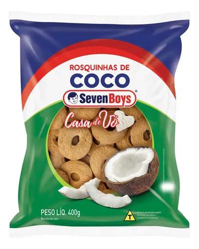 ROSQUINHA COCO 300G SEVENBOYS