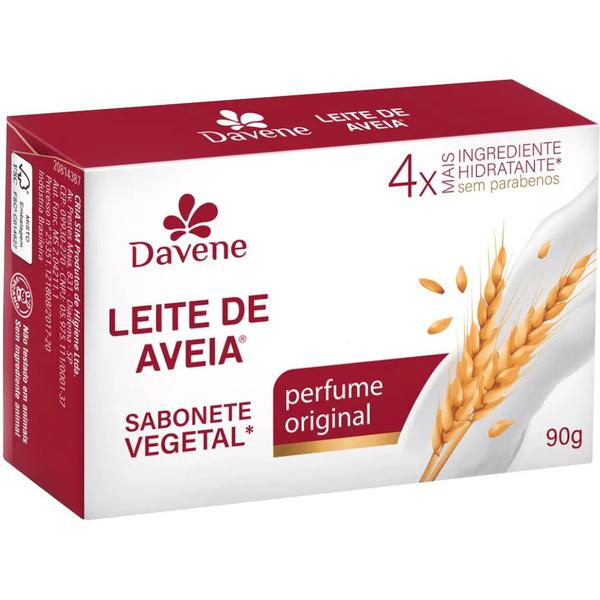 SAB BARRA DAVENE LEITE DE AVEIA CLASSICO 90G