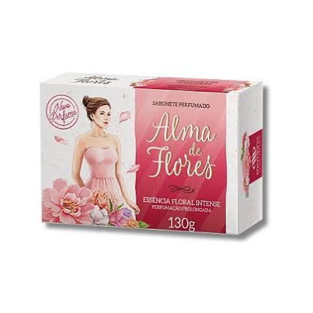 SABONETE ALMA DE FLORES 130G FLORAL INTENS