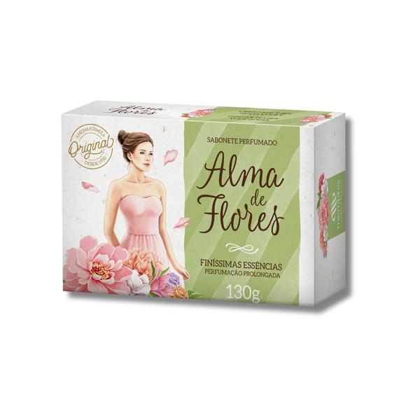 SABONETE ALMA DE FLORES 130G FOUGERE