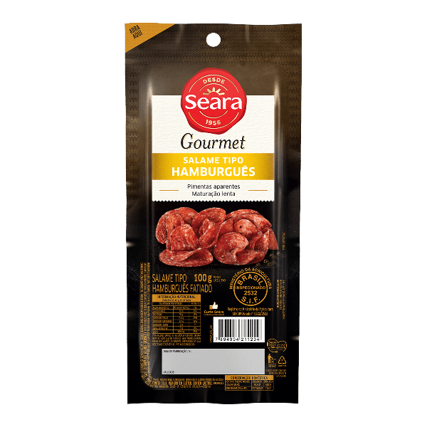 SALAME FATIADO HAMBURGUES SUINCO 100G