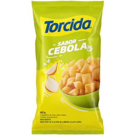 SALGADINHO 60G TORCIDA CEBOLA