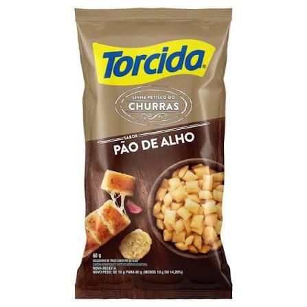 SALGADINHO 60G TORCIDA PAO DE ALHO