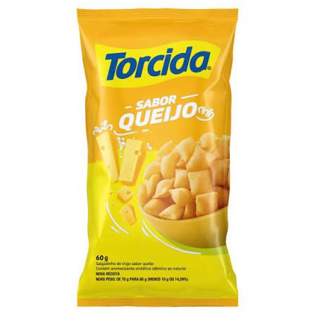 SALGADINHO 60G TORCIDA QUEIJO