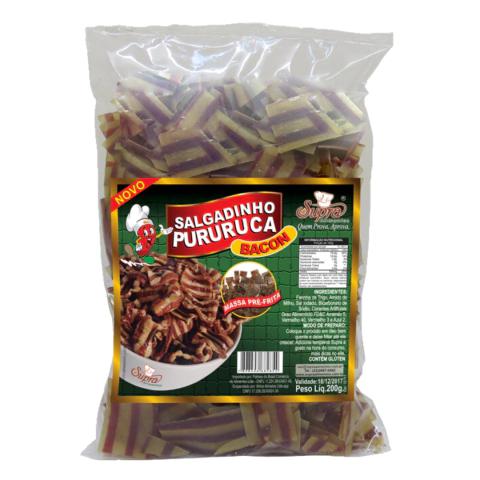 SALGADINHO PURURUCA LISTRADO SUPRA 200G