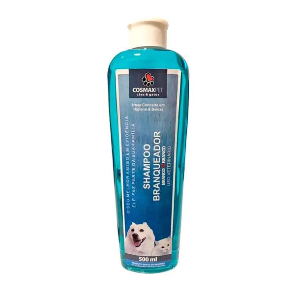 SHAMPOO ANIMAL 500ML COSMAXPET BRANQUEADOR