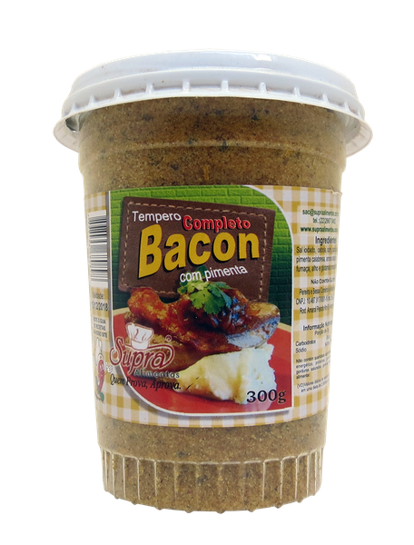 TEMPERO BACON COM PIMENTA 300G