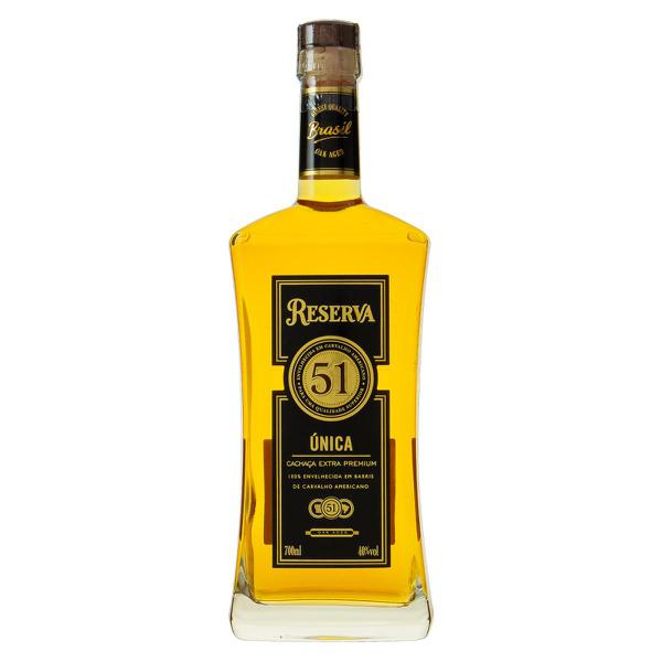 CACHAÇA 51 RESERVA UNICA 700 ML