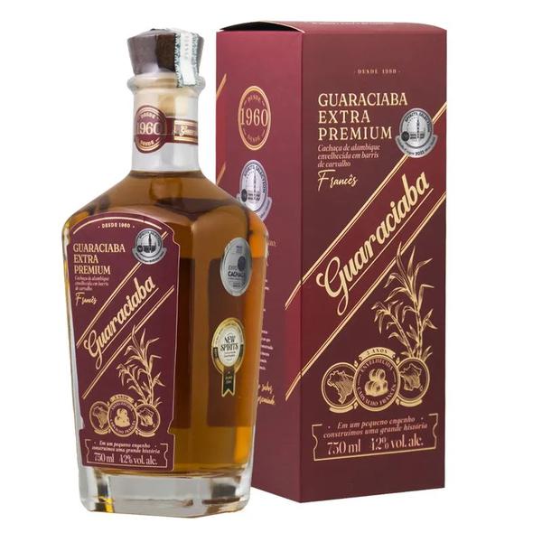 CACHACA GUARACIABA EXTRA PREMIUN CARVALHO FRANCES 750 ML