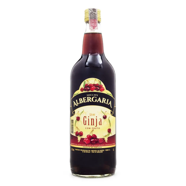 LICOR DE GINJA C/ FRUTO 1000ML