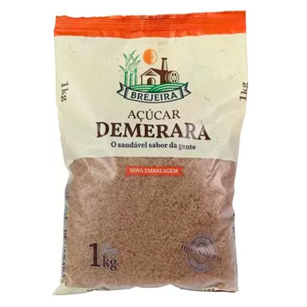 ACUCAR BREJEIRA 1KG DEMERARA