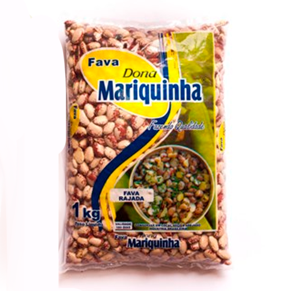 FAVA DONA MARIQUINHA 1KG RAJADA