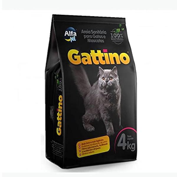 AREIA SANITARIA GATTINO 12KG ALFAOET
