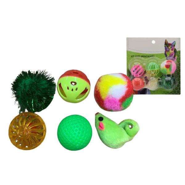 BRINQ P/GATO KIT BRINCALHAO C/6 GOULART