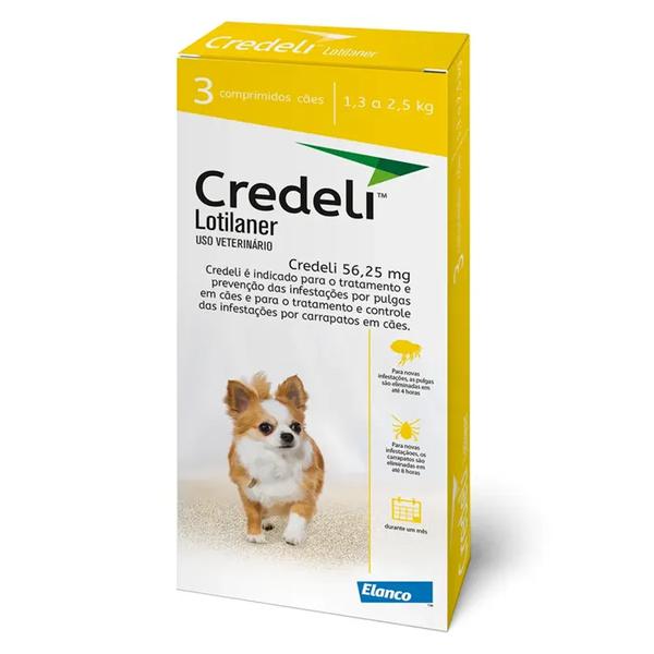 CREDELI TAB 1,3 A 2,5KG 56,25MG VAREJO