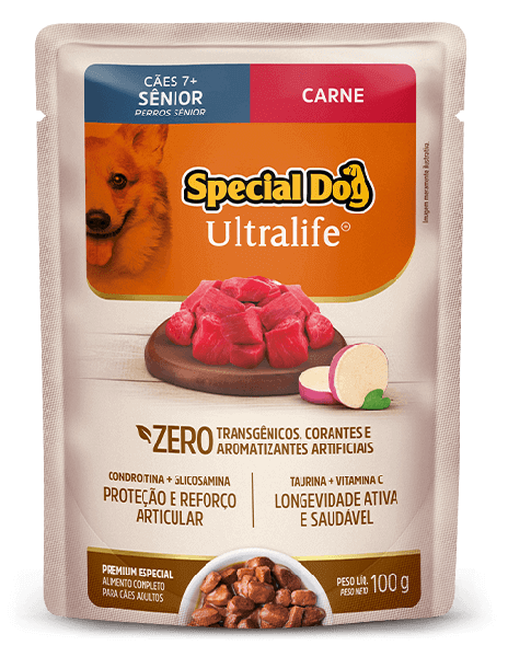 SACHE CAO SPECIAL DOG ULTRA 100G  CARNE SENIOR