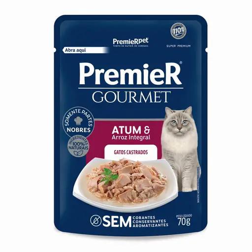 SACHE GATO PREMIER GOURMET 70G AD CAST ATUM