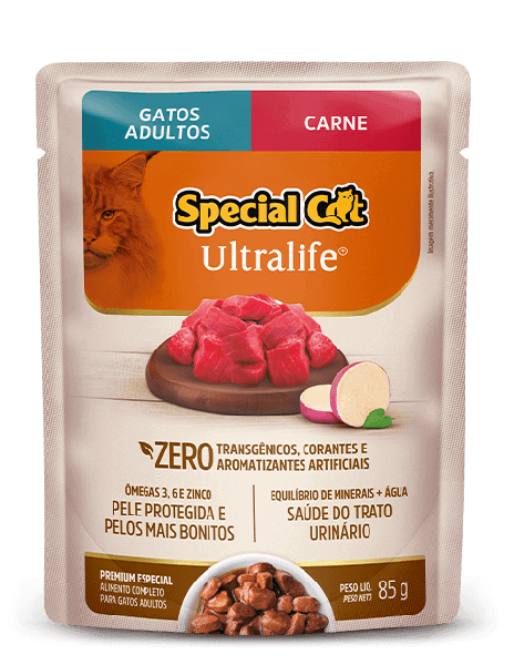SACHE GATO SPECIAL CAT ULTRA 85G CARNE AD