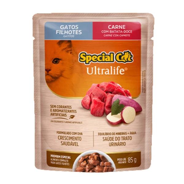 SACHE GATO SPECIAL CAT ULTRA 85G CARNE FILHOTE