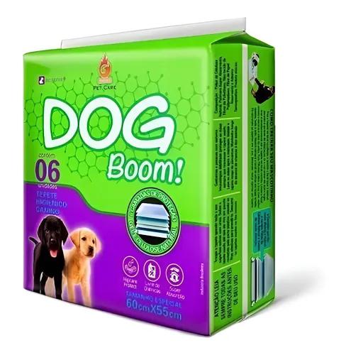 TAPETE HIGIENICO DOG BOOM 60X55 C/6UN