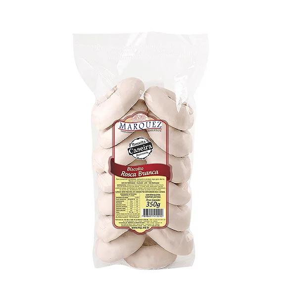 BISCOITO MARQUEZ ROSCA BRANCA 350G
