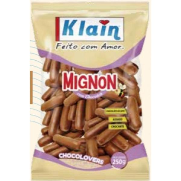 BISCOITO MIGNON COM CHOCOLATE 210G