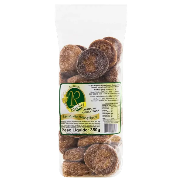 BISCOITO RUSCHEL MEL PALITO C MERENGUE 400G