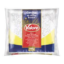 CANJICA BRANCA VALORE 500G