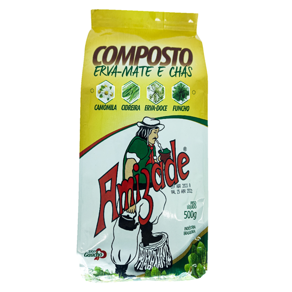 ERVA MATE AMIZADE CHA 500G