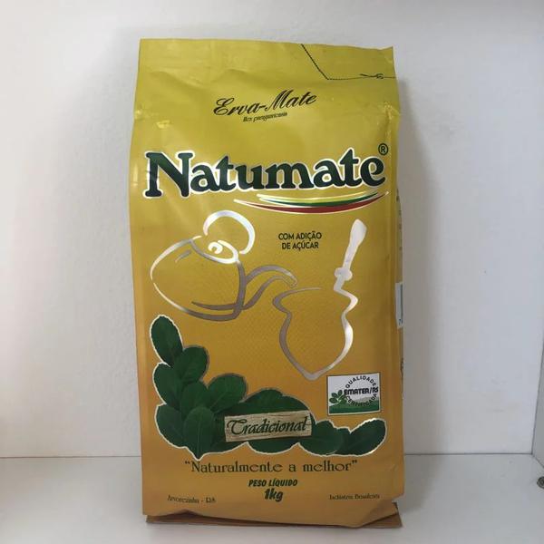 ERVA NATUMATE COM ADICAO DE ACUCAR TRADICIONAL