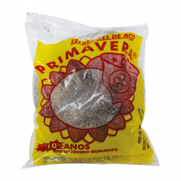 ESFREGAO DE ACO PRIMAVERA