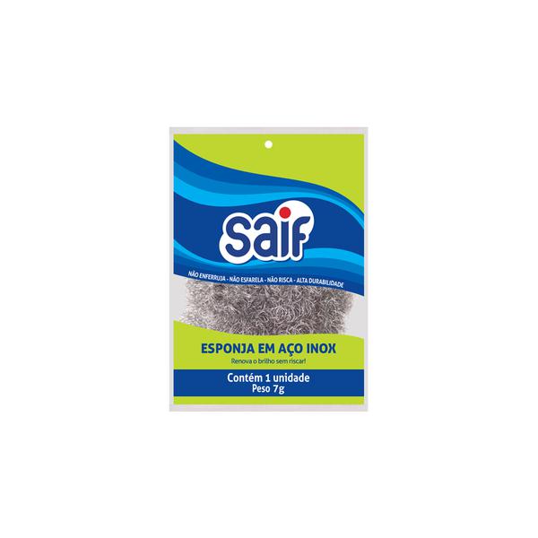 ESPONJA DE ACO INOX SAIF