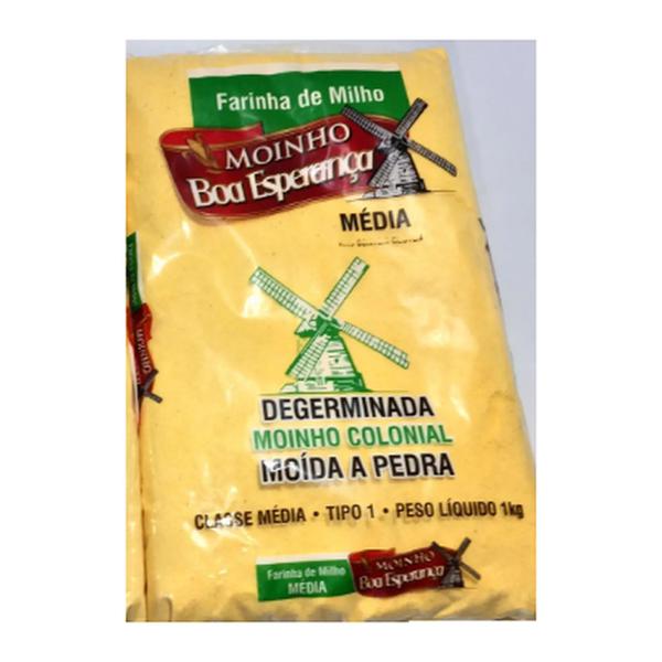 FARINHA DE MILHO GROSSA 1KG BOA ESPERANCA