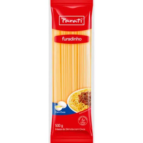 MASSA PARATI ESPAQUETE FURADINHO  400G