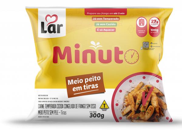 MEIO PEITO FRANGO LAR 300G