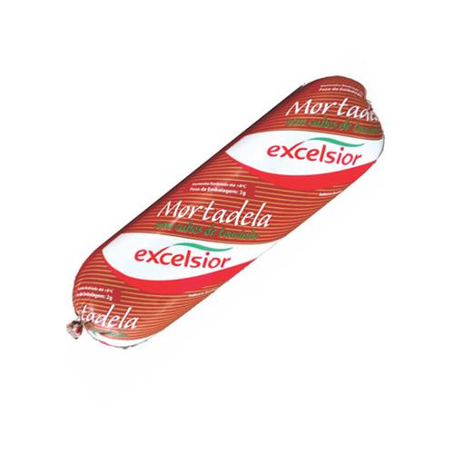MORTADELA EXCELSIOR COM E SEM GORDURA KG TUBO