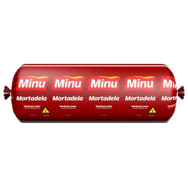 MORTADELA MINUANO 1KG COM GORDURA