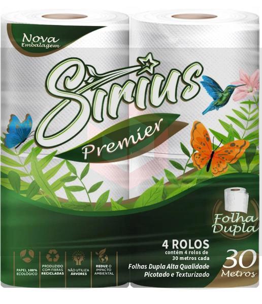 PAPEL HIGIENICO SIRIUS 30M 16 ROLOS
