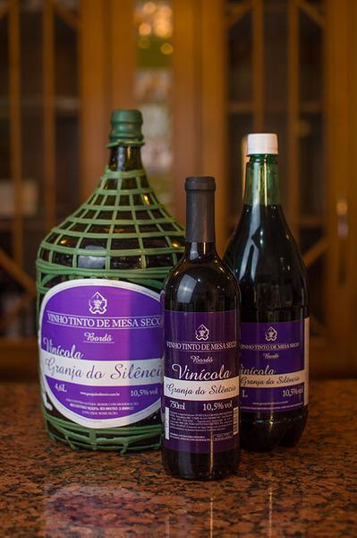 VINHO TINTO GRANJA DO SILENCIO 750ML BORDO