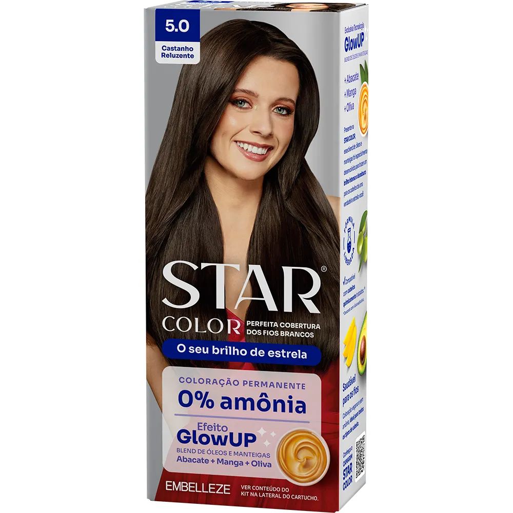 TINTA STAR COLOR 0% AMONIA 5.0 CAST RELU