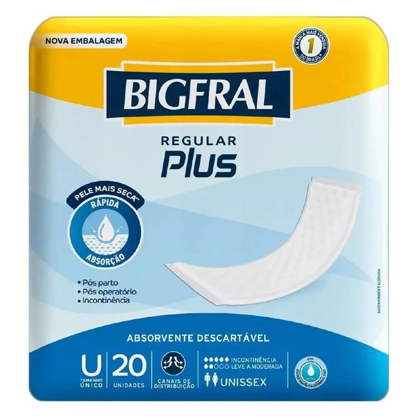ABSORVENTE BIGFRAL 20UN