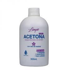 ACETONA LIMPS 95ML OLEO BANANA