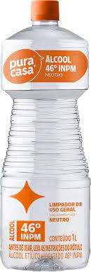 ALCOOL LIQ PURA CASA 1L 46