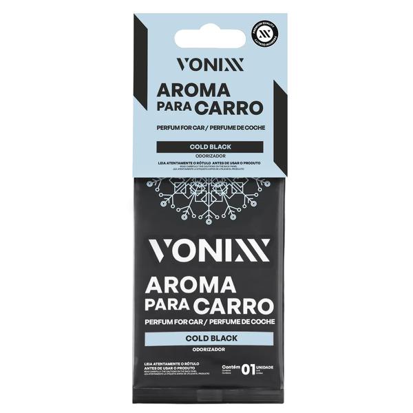 AROMA CARRO VONIXX COLD BLACK