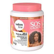 ATIV CACHOS SALON LINE 1KG SOS MEL OLEO