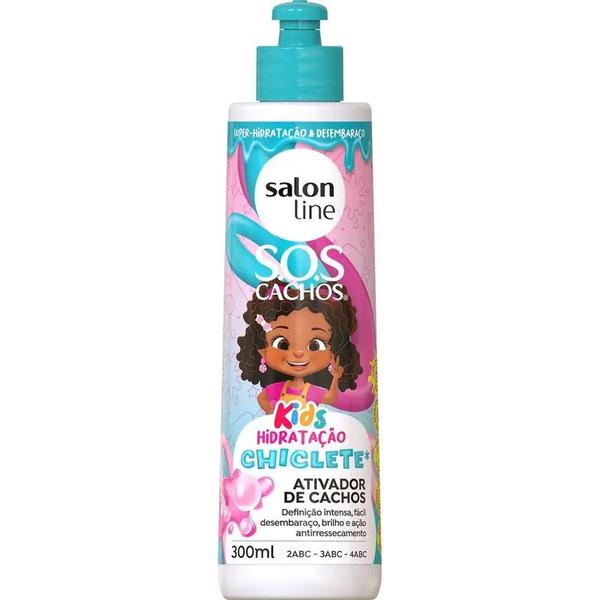 ATIV CACHOS SALON LINE 300ML CHICLETE KI