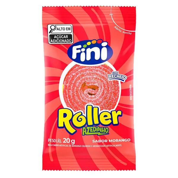 BALA FINI 20GR ROLLER MORANGO