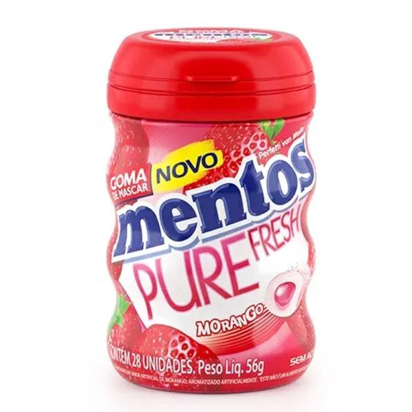 BALA MENTOS 56G FRESH POTE MORANGO
