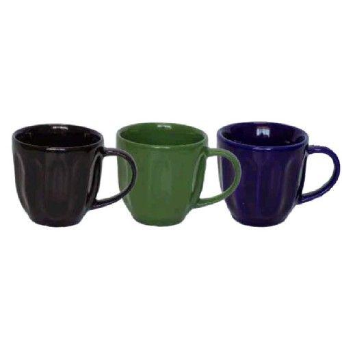 CANECA PORCELANA 280ML CANELADA