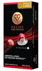 CAPSULA CAFE 3 CORACOES 56G MAX INTENSO